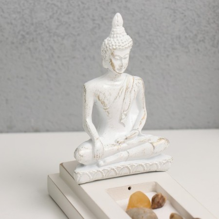 Standing for incense "Buddha" sand+aroma -fingernail+stones 29x7x12.2 cm-1