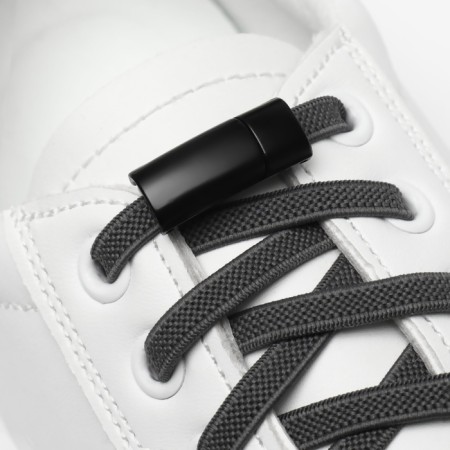 CLISTOR for laces, on magnet, steam, size 2.6 × 2 × 0.7 cm, black color is black-1
