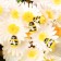 Floristic "bees", 30 pcs., 12 x 9 mm