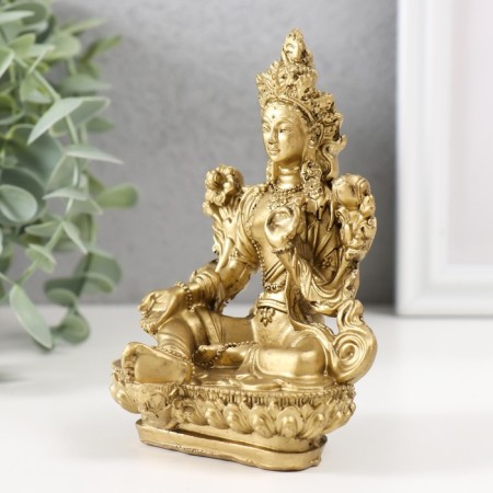 NECSK Polystone bronze "Parvati" 12.5x8.5x6.7 cm-3