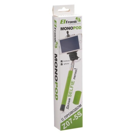 Monopod by Eltronic 2220, 18-72 cm, Android/iOS, black-5