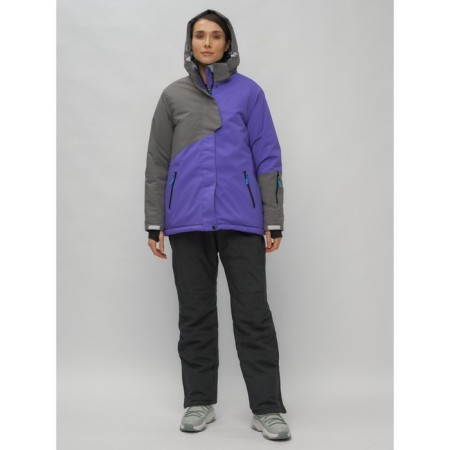 Ski suit, size 58, purple color-24