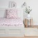 The set is economy and I “Eucalypt”: sheet 145x214 cm, pillowcase 70x70 cm, calico, 100% cotton