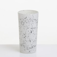 The glass is white