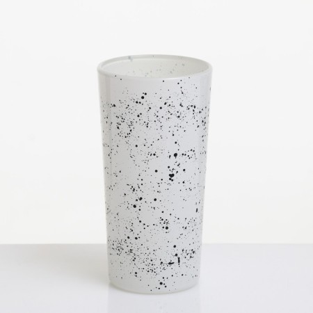 The glass is white