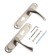 Lockland 001 handles on the bar, m/o 55 mm, color satin nickel