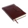 Dated diary 2024 A5 176 sheets, Devente.norwich, solid cover with artificial leather foam, lies, cream block 70 g/m2, brown