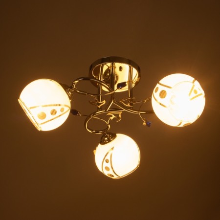 Aura chandelier 3x40W E27 Chrome Model: 2612363-2