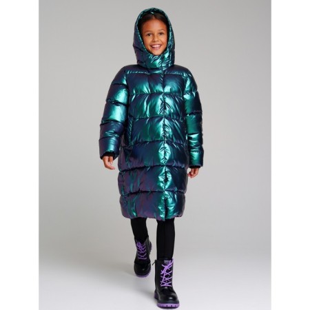 Пальто зимнее для девочки PlayToday, рост 140 см-6