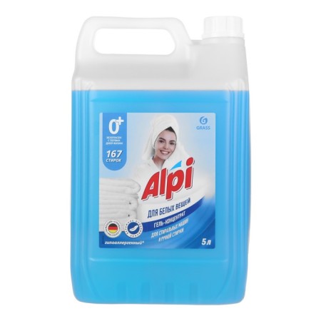Gel concentrate for washing white things Alpi, 5 kg