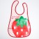 Badge for feeding "berry" waterproof on Velcro, with a pocket
