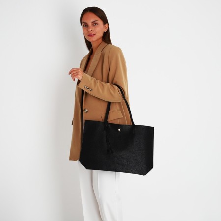 Bag Female Tout on Magnet, Black Color-8