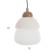 Lamp "Nensi" G9 White 12.5x12.5x18.5-168 cm