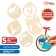 Set for creativity "Wood painting" 5 pcs., With a ribbon