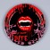 Paper “lips” plate, in a set of 6 pcs.