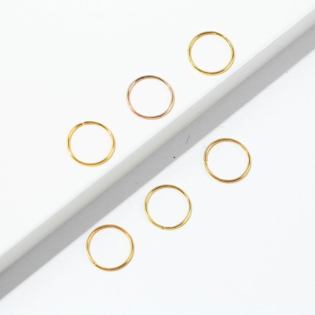 Hair clips piercing "be yourself", 6 pcs.-3