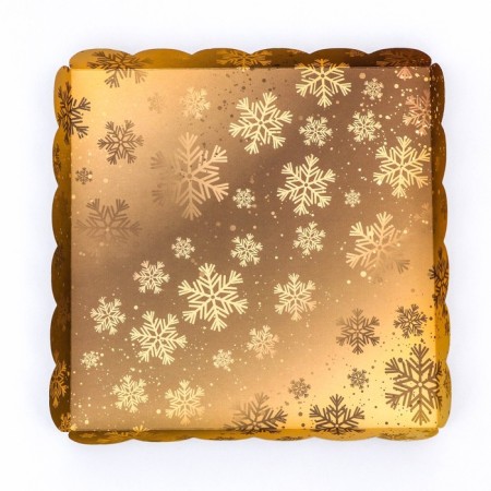 Cookie box "Happy New Year!", 21x21x3-7