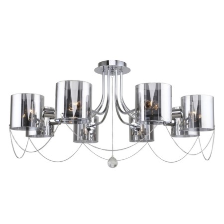 Ceiling lamp 8x40W E14, size 80x80x42 cm