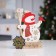 LED figure "Snowman" 16.5 × 20 × 5 cm, wood, batteries LR1130X3, glow warm white
