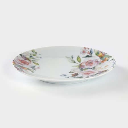 Porcelain plate "Verona", d = 20 cm, white-1