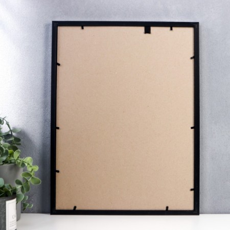 Photo frame plastic 30x40 cm silver (112)-3