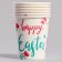 Paper glasses "Easter", 6 pcs