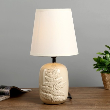 Table lamp "Arizzi" E14 1x40W milk 18x18x33 cm Risalux-1