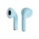 Wireless headphones Pro13, TWS, inserts, BT 5.0, 30/180 mAh, transparent, blue