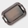 Stainless steel tray “Dark”, 47 × 31 cm, bronze color