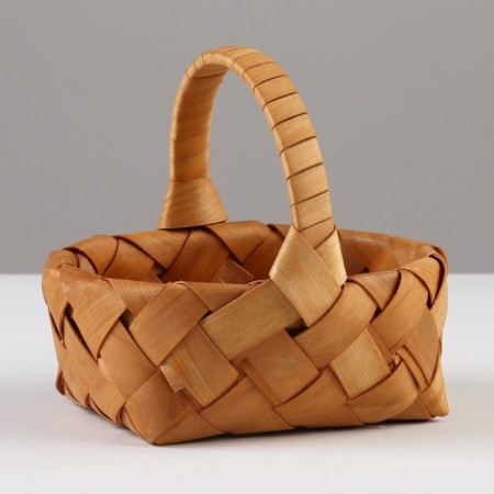 Playfish basket, 16 x 13.5 x 6.5/12.5 cm, sequoia