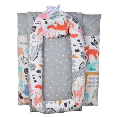 Sleeping Nest "Animals", color gray color-1