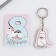 Gift set: notebook and keychain "Flower mood"