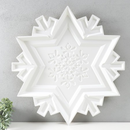 Figure "Snowflake" Large gold, half, 66.7x63.5 cm-3