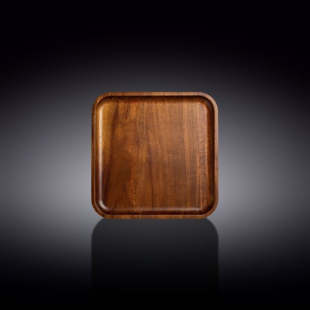 Wilmax England Acacia plate, size 10x10 cm-1