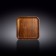 Wilmax England Acacia plate, size 10x10 cm