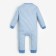 Overalls for a boy, blue color/bear, height 80 cm