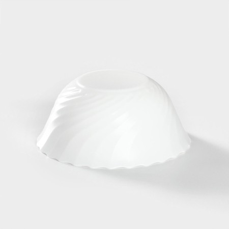 Trianon glass -ceramic salad -ceramic, 990 ml, d = 18 cm, white color-2