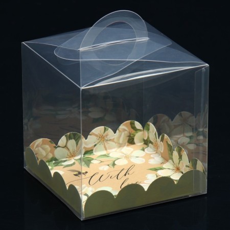 Confectionery box, chest, packaging, with love, 11 x 11 x 11 cm