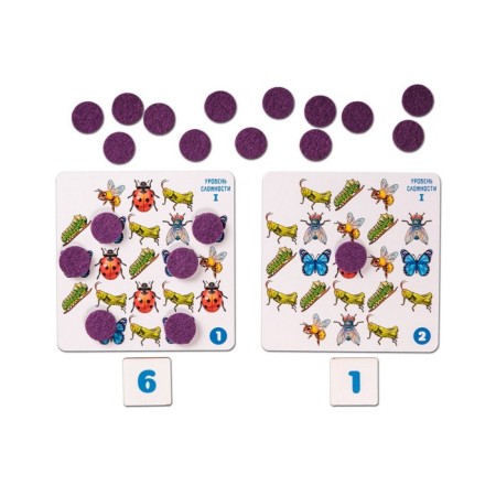 Educational game "Mathematical box. Insects"-3