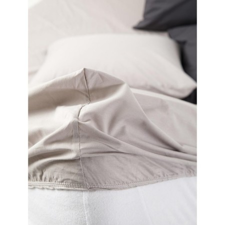 The sheet on the elastic band night is tender, percal, size 160x200x20 cm-4