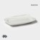 Porcelain dish Magistro "Libretto", 14 × 9.5 cm, white color