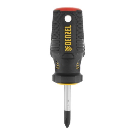 Denzel 12186 screwdriver, three -component handle, CRV, PH2 x 38 mm-1