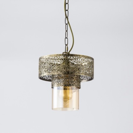 Suspended Citilux “Emir” CL467133, 24x24x34.5 cm, 1x75W, E27, brown color-8