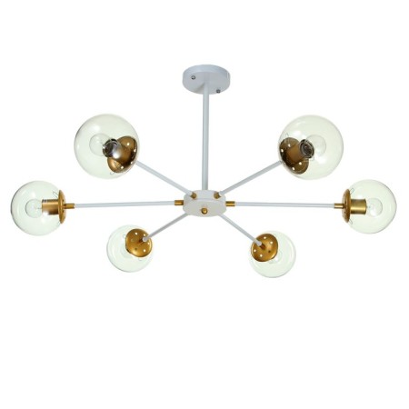 Causte "Dallas" 6x40W E27 White-zoloto 83x83x35 cm Bayerlux