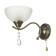 Bra "Laura" 1 lamp E27 60 W Antique bronze 28.5x17x21.5 cm.
