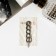 Hair clip "Jacqueline" circles, 7.5 cm, silver