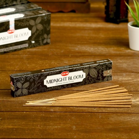 Incense "hem" 15 gr. Masala midnight flowering