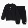 Kit for children (jumper, trousers) minku color black, height 68-74 cm