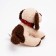 Soft toy "Dog", 14.5 cm, beige color