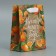 Craft vertical “Mandarin mood” package, S 12 x 15 x 5.5 cm, New Year